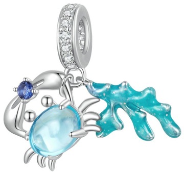 Charms Zawieszka Charms Srebro 925 Krab Trusky