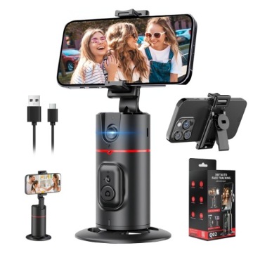 Gimbal Otočný Držák Telefonu Inteligentní Sledování Obličeje 360 Dálkové Ovládání