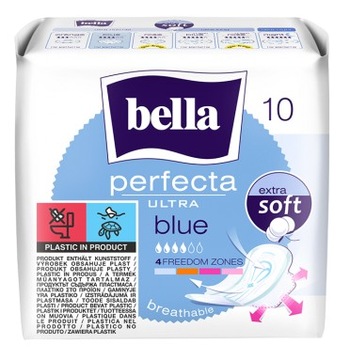 PODPASKI BELLA PERFECTA ULTRA Blue 10 szt.
