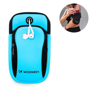 Wozinsky opaska na telefon do biegania armband