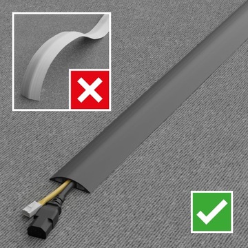 Крышка кабеля D-Line Floor, предварительно установлена