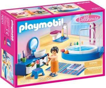 PLAYMOBIL 70211 ŁAZIENKA DOLLHOUSE do 70205 9266