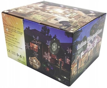 Projektor laserowy rzutnik R22J MARTOM biały