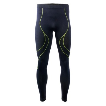 Bielizna Termoaktywna Męska Spodnie Termiczne HI-TEC IKAR Getry Dół XXL