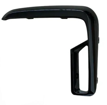 BMW 7 G11 G12 LCI 19- LIŠTA ZDOBENÍ MŘÍŽKA NÁRAZNÍKU ČERNÉ KOMPLET 2 KS