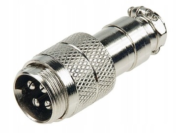 Gniazdo mikrofonowe CB 4-pin na kabel