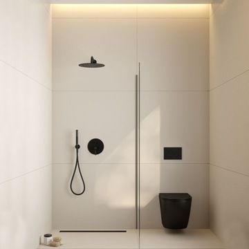 ПОДВЕСНОЙ УНИТАЗ С СИДЕНЬЕМ, ЧЕРНЫЙ МАТОВЫЙ OLTENS HAMNES