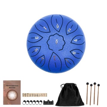 6-calowy bęben ze stalowym językiem C Key Handpan