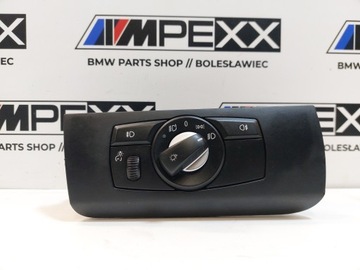 BMW E60 FACELIFT X5 E70 X6 E71 PANEL SPÍNAČ SVĚTEL 9134726