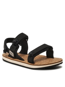 JACK WOLFSKIN Sandały Ecostride 2 Sandal W 4051771 Phantom/Cork