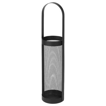 STOJAK NA PARASOLE METALOWY CZARNY IKEA ANTENNER