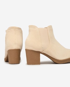 БЕЖЕВЫЕ ЖЕНСКИЕ БОТИНКИ GREGIANCA 39