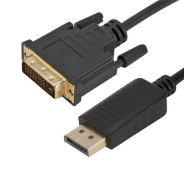 Kabel DisplayPort DP do DVI 24+1 1,8m Konwerter