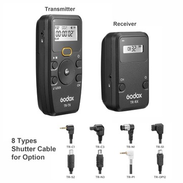 Godox TR Series 2.4G Беспроводной пульт дистанционного управления с таймером
