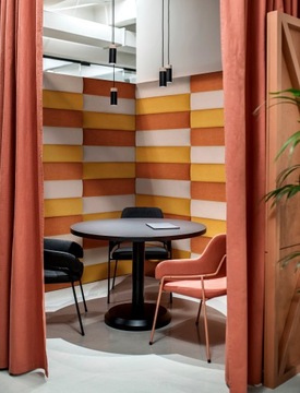 Мягкие стеновые панели 30х15, изголовье забора