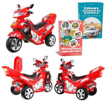 MOTOREK NA AKUMULATOR DLA DZIECKA SKUTER LED NOWOŚĆ!