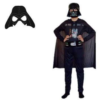 LORD VADER STRÓJ DZIECIĘCY PRZEBRANIE KOSTIUM