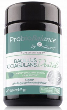 ALINESS ProbioBalance DENTAL Probiotyk JAMA USTNA