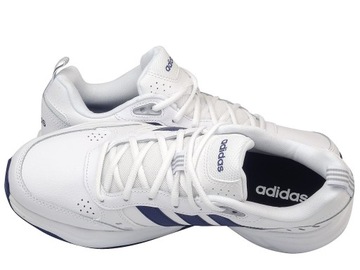 ADIDAS STRUTTER EG2654 BUTY MĘSKIE SKÓRZANE BIAŁE SPORTOWE WYGODNE