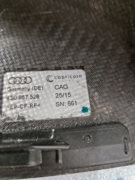 POUZDRO ZRCÁTKO PRAVÁ R8 AUDI CARBON KARBON