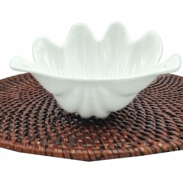 PATERA PORCELANOWA BOGUCICE ORIENT BIAŁA 21CM