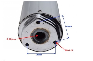 TŁUMIK 4T GY6 SKUTER ROMET BARTON JUNAK ZIPP INCA