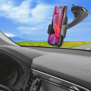 ПРОЧНЫЙ АВТОДЕРЖАТЕЛЬ ДЛЯ СМАРТФОНА, GPS, ПРИБОРНОЙ ПАНЛИ ОКНА