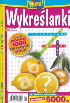 Krzyżówki Wiem! Wykreślanki 4/2021