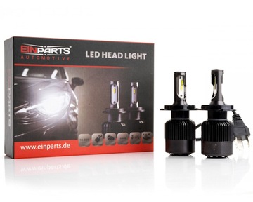 EINPARTS Żarówki LED H4 10000lm 6000K DZIEŃ/NOC