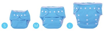 OTULACZ na PIELUSZKI WIELORAZOWE 3-15kg pieluchy