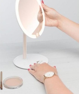 Косметическое зеркало ETA Fenite, розовое