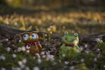 Шведское украшение Owl LED SOLAR IP44