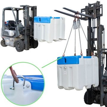 Zbiornik mobilny AdBlue 600L Professional Pompa PIUSI z licznikiem Nalewak