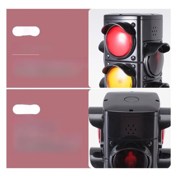 Игрушечные дорожные знаки Мини электрические фонари