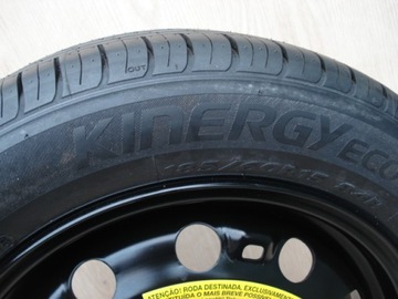 VW POLO FOX FABIA IBIZA RAPID ROOMSTER 5X100 KOLO REZERVY 185 60 15 N1