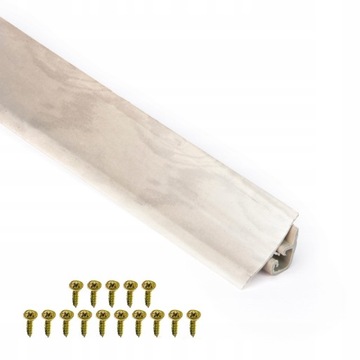 LISTWA Przyblatowa Kuchenna do Blatu PCV 23mm ANDROMEDA 3m + 15 Wkrętów
