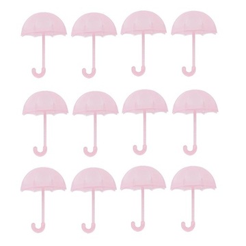 48 маленьких подарочных коробок конфет с зонтиками