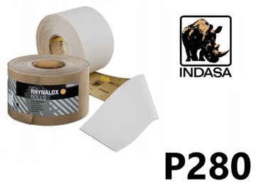 Papier ścierny INDASA WHITE 115 mm P280 METR