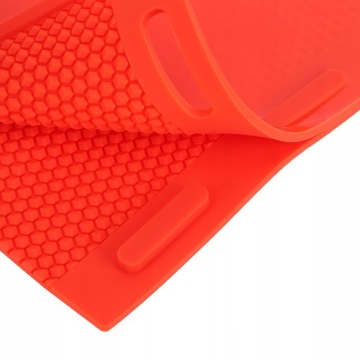 2 шт. лист пчелиного воска, резиновые формы своими руками, материалы 44X23 см, красный