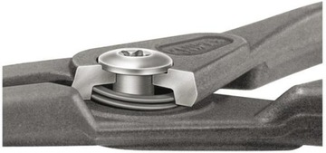 Клещи Зегера для внешних стопорных колец. изогнутый на 90°, 49 21 A21 KNIPEX