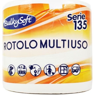Ręcznik papierowy Czyściwo BulkySoft celuloza 100% JUMBO biały