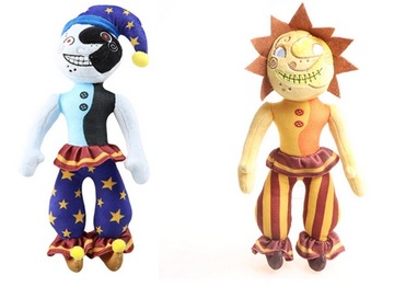 НАБОР ИЗ 2 ТАСЛИНОВ FNAF SUNDROP MOONDROP 30 СМ