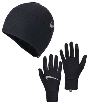 Rękawiczki i czapka męskie Nike FLEECE Glove r. L/XL