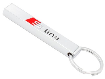 Brelok breloczek AUDI S-line Metal chrom