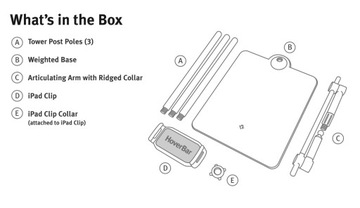 Держатель для планшета TWELVE SOUTH HoverBar Tower