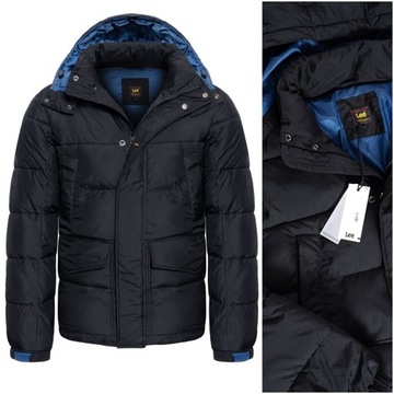 LEE PUFFER JACKET MĘSKA KURTKA ZIMOWA PUCHOWA XL