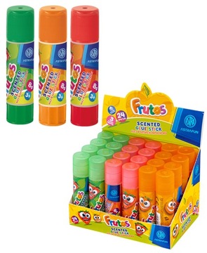 Клей-карандаш 8г, ароматизированный Фрутос фруктовая Астра