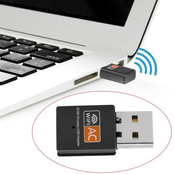 Адаптер Wi-Fi, компьютерный приемник, USB 5g, мини, 2,4 г, внешний чип 8811, беспроводной