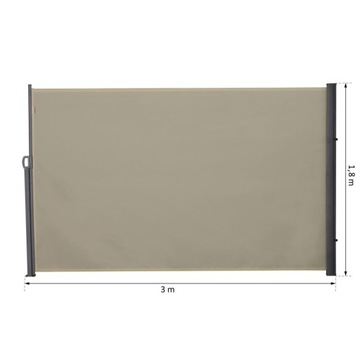 Markiza boczna osłona 300X180 cm 571