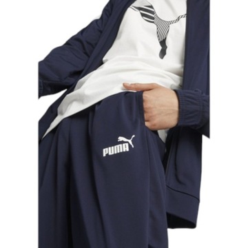 PUMA MĘSKI DRES KOMPLETNY DRES BASEBALL TRICOT SUIT GRANATOWY r.M